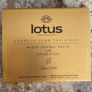 Lotus premium honey mixed with herbal paste and epimedium.